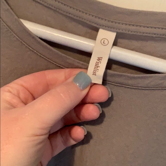 Poncho Ruffle Sleeve Tee Shirt - Picture 4 of 8